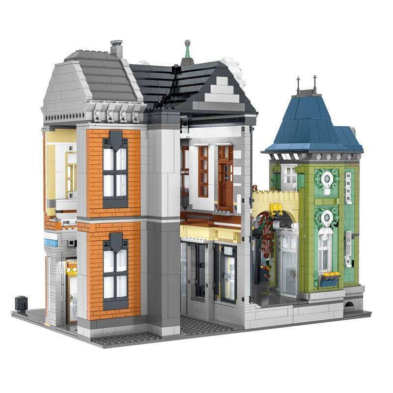 5477pcs URGE Street View Sets MOC Series Modular Toy Square City Architecture Building Blocks Bricks Model Kids Toys Boys Gifts Z260306