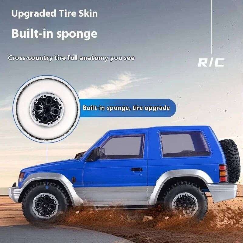 LDRC 1/14 LD1297 RC Remote Controlled With Lighting Variable Speed Car Four Wheel Drive Drift Racing Model Toy Boy Gift C260305