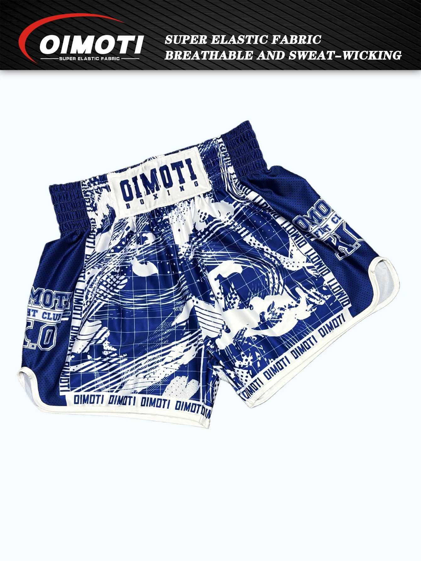 ONE Fitness Quick Dry Elastic Sports Shorts for Men Casual Martial Arts Boxing Wrestling Training Pants X260306