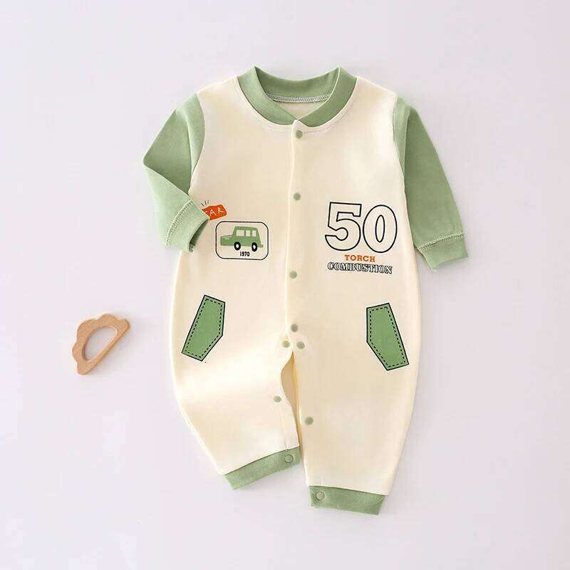 Baby Garment Jumpsuit Bodysuit Clothes Children Koala Newborn Softness Breathable Comfort Spring Clothings Cotoon One-Piece Z260306
