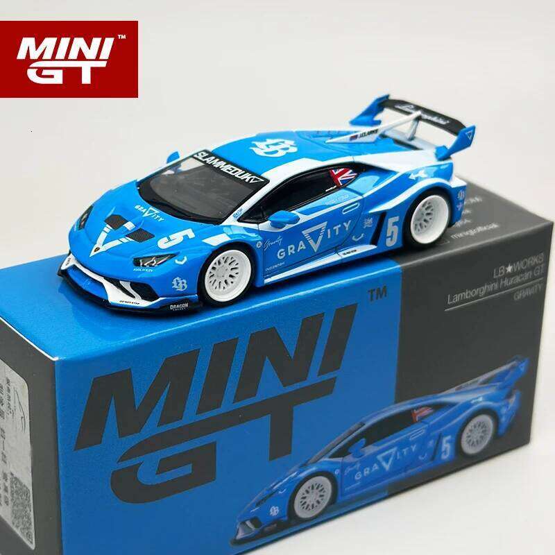 MINIGT 1:64 Porsche McLaren Lamborghini BMW Abarth Alloy Car Model 977 889 1046 996 870 886 985 789 740 967 1053 1081 1055 1054 C260305