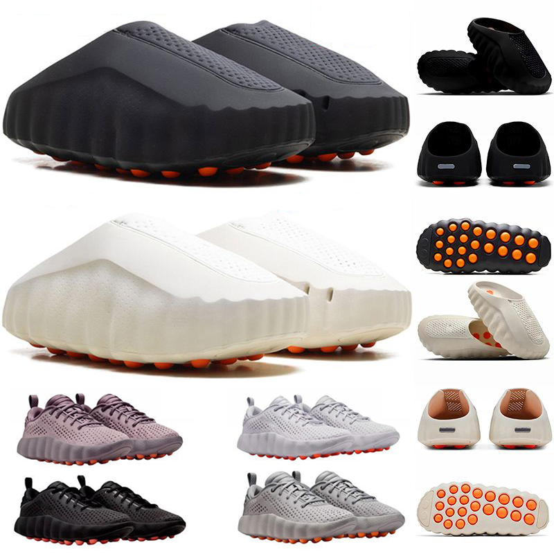 mind 001 Slide Designer mind 002 Fashion Shoes Black Chrome Light Smoke Grey Light Bone Solar Red Geode Teal Light Menta Men Slippers Mules Sandals Scuffs Slides