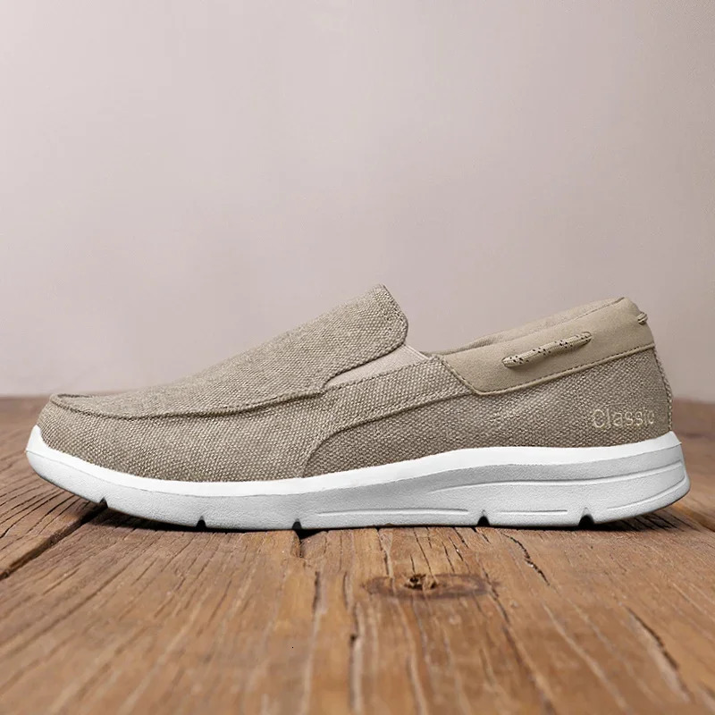Loafers For Men Shoes Autumu Men Canvas Shoes Classic Leisure Shoes Comfortable Breathable Sneakers For Men Loafers 260305
