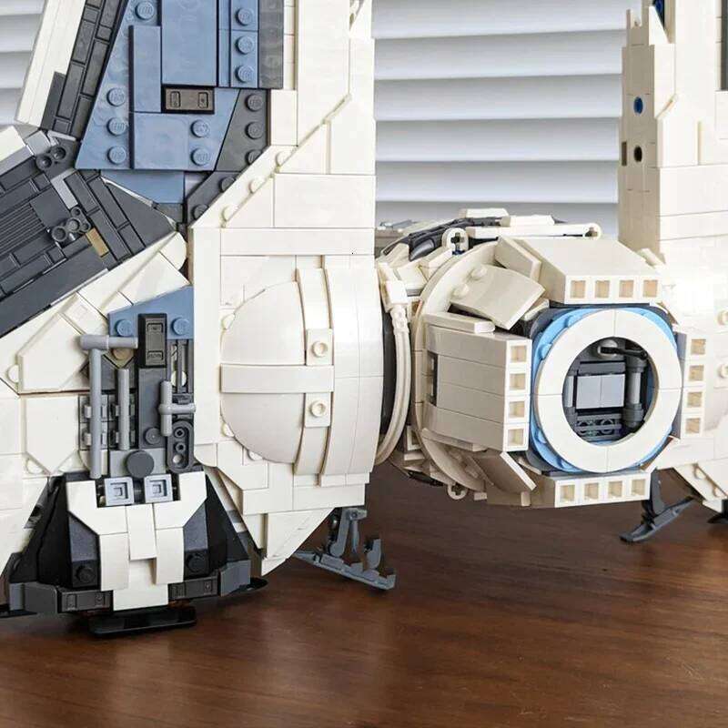 2948PCS Fighter Model Building Bricks MOC MOC-188327 Battleship Spacecraft Blocks Kit Aldults Collection Toys Gift For Boys Kids Z260306