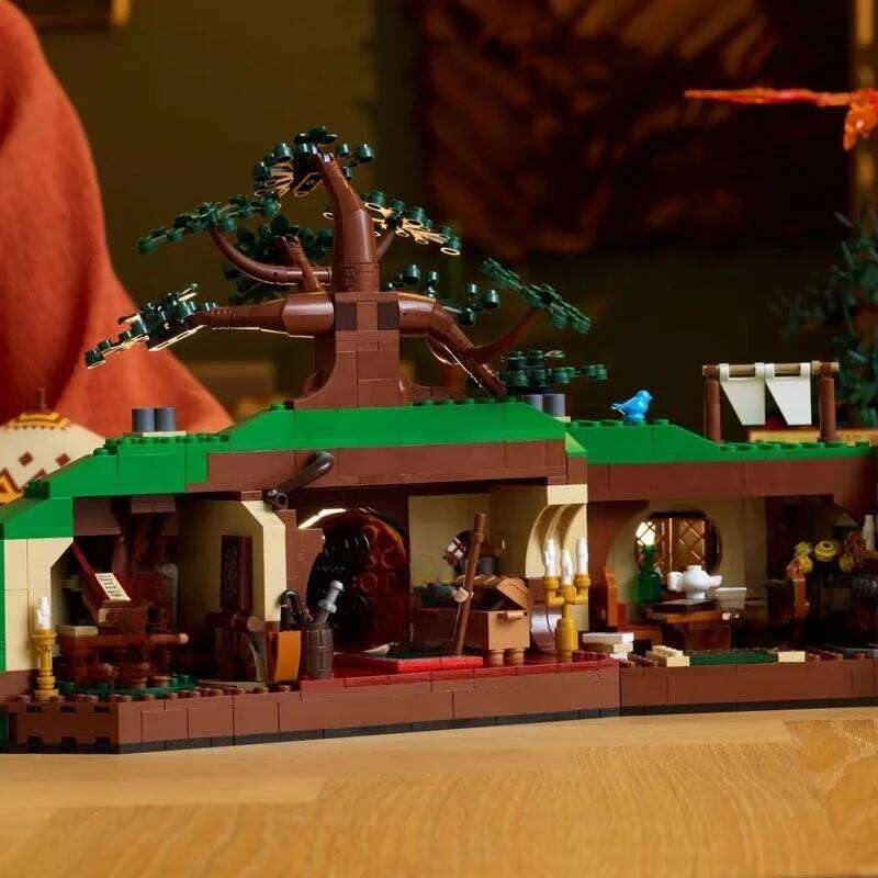 Creative Lord Rings The Shire Smeagol and Deagol Building Blocks With Figures Assemble Bricks Toy Gift For Adult Z260305