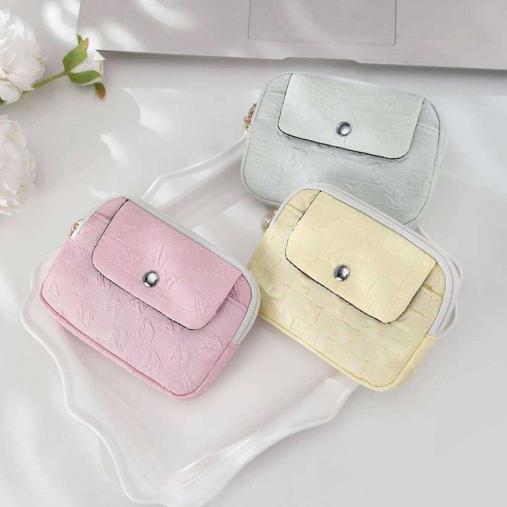 New Mini Cute Zipper Women's Coin Wallet Girls Earphone Money Storage Clutch Key Bag Purse C260304