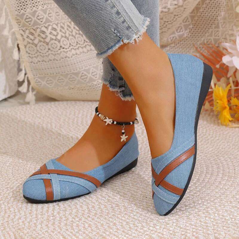 2025 Spring and Autumn New Fashionable Breathable Comfortable Flat Anti slip Soft soled Women's Casual Shoes