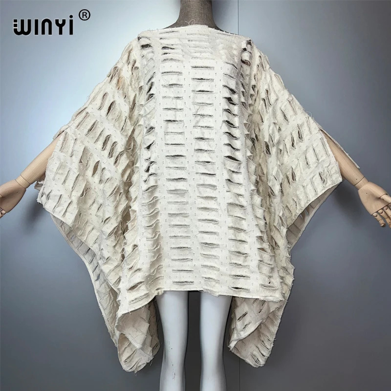 WINYI Original denim sexy short dress with holes Fashion Africa Womens party holiday Casual Maxi beach 260228