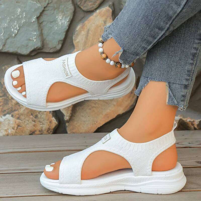 2026 New Women's Fashion Hot Selling Sandals One Step Lightweight Walking Plus Size Comfortable Casual Shoes