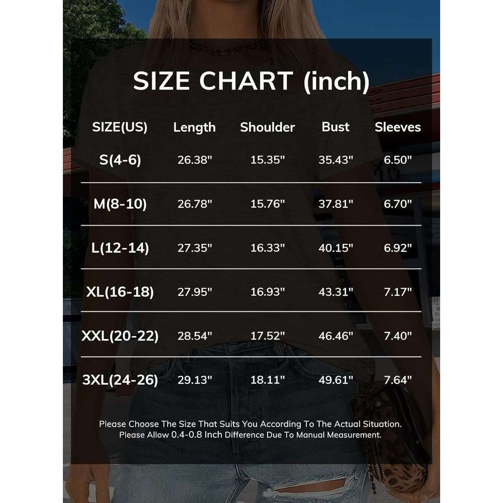 Womens Designer T Shirt Summer Tops Short Sleeve Fashion School Teachers Clothes 2026 Spring Beach Vacation Trendy
