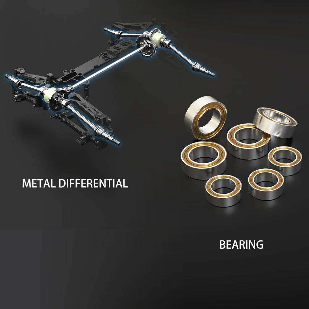 HYPER GO MJX 16207 1:16 RC 62KM/H Brushless 4WD Racing Car High-speed Off-Road Remote Control Toy C260305