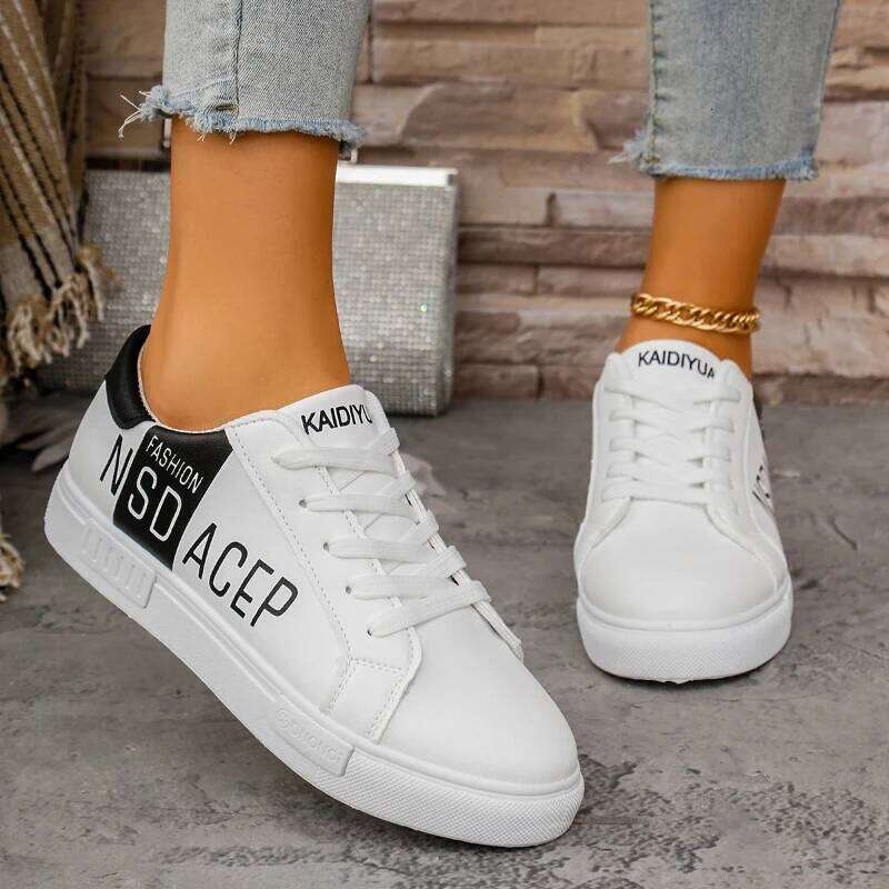 2025 New High Quality Women Sneakers Leather Outdoor Casual Lace-up Hot Sale Mens Vulcanized Trendy Men Shoes