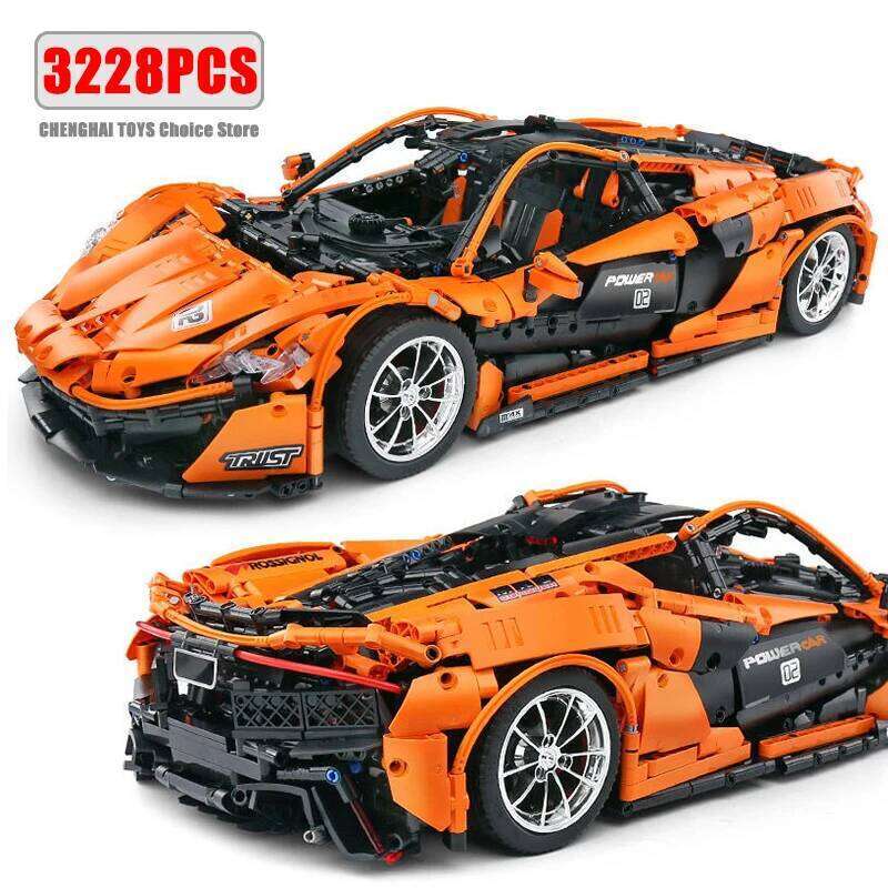 MOC-16915 Technical Famous Supercar Building Block Bricks Model Assembly Static Sports Racing Vehicles Sets Kids Toys Boys Gifts Z260306