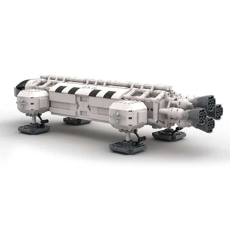 MOC New Space 1999 Eagle Spaceship Spaceport Building Blocks The Shuttle Launch Center Aircraft Bricks Idea Toys Children Gifts Z260305