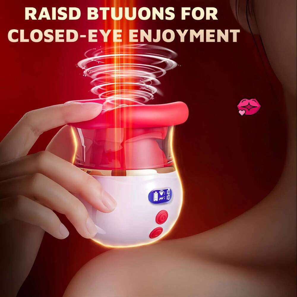Sucking Thrusting Vibrator for Women Nipple Clit Stimulator Powerful Vibrating Egg Tongue Licking Clitoris Sucker Sexy Toy Dildo W260305