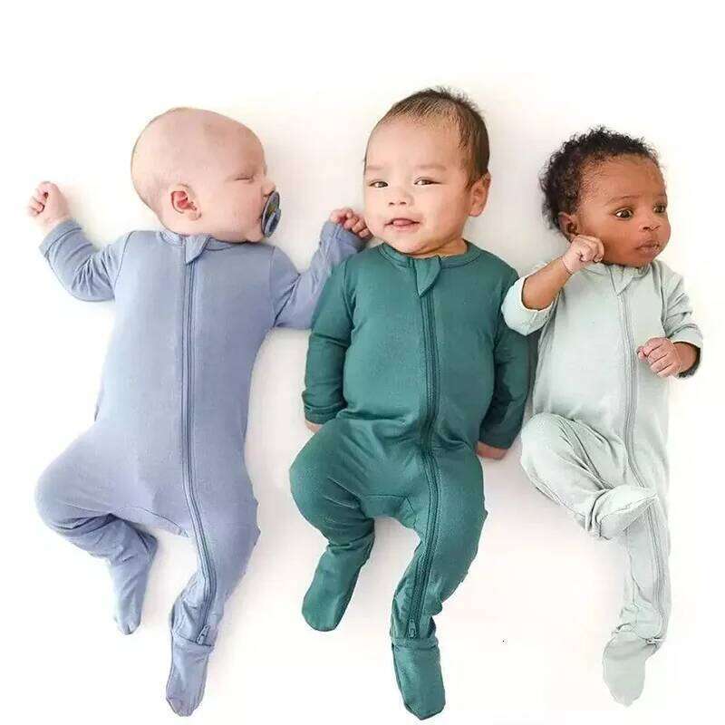 Baby Jumpsuit For Bamboo Clothes Boys Overalls Children Romper 2024 Autumn Newborn 3 6 9 12 18 24 Months Girls Costume Bodysuits Z260306