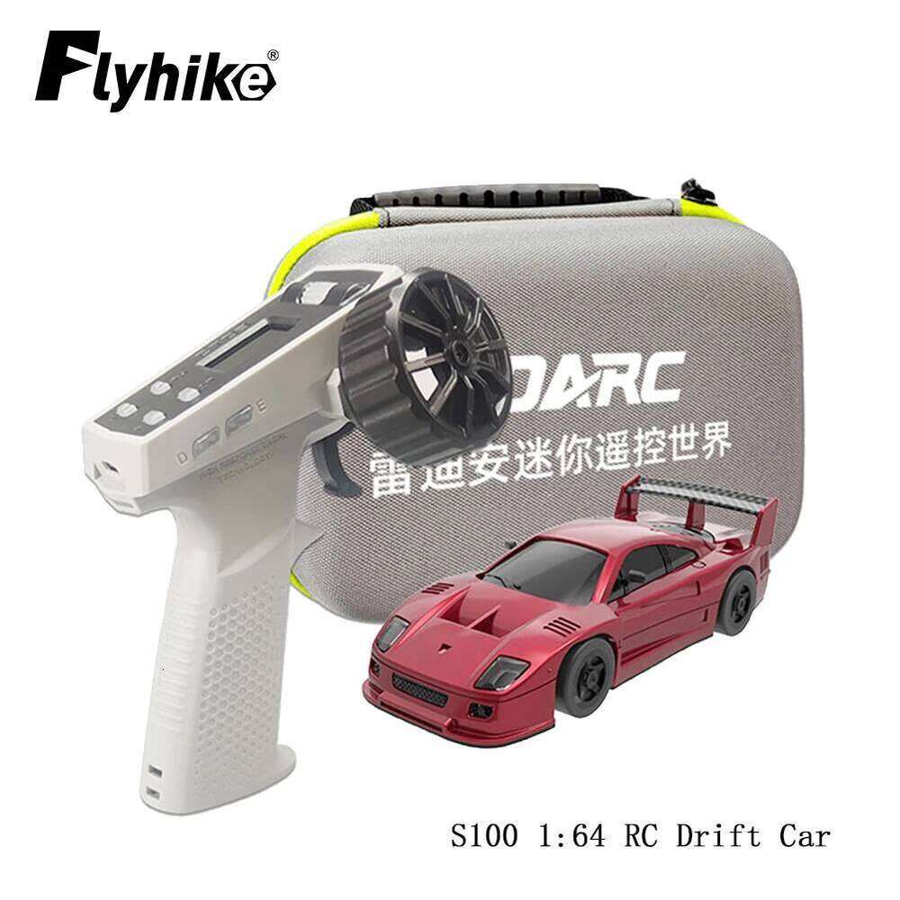 LDARC S100 1:64 RC Drift Rear-Wheel Drive Full-Scale Remote Control Toys RTR Car For Kids and Adults Gift C260305