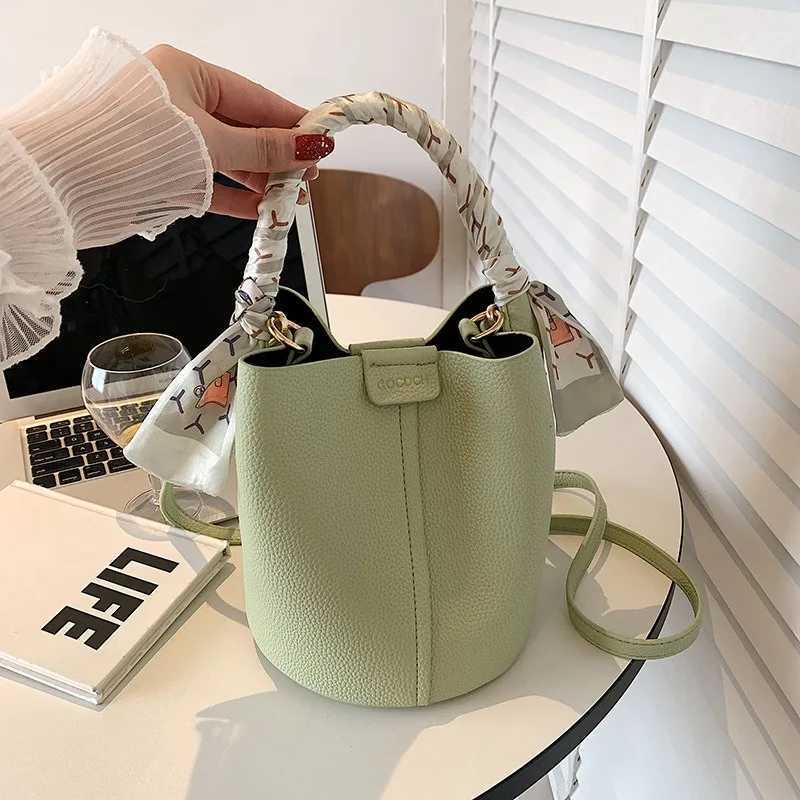 Fashion Women Crossbody Bags Shoulder Bags Design Bucket Bag Ladies PU Leather Portable Hand Bags H260306
