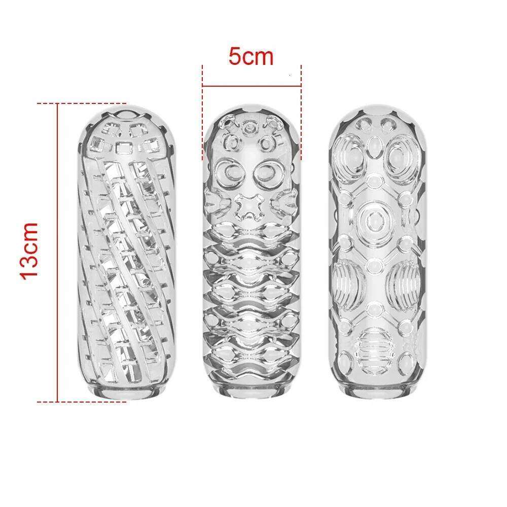 Male Masturbator Simulated Soft Pussy Aircraft Cup Penis Massage Sexy Pocket Vagina Toy Endurance Exercise Adult Goods 18+ W260305