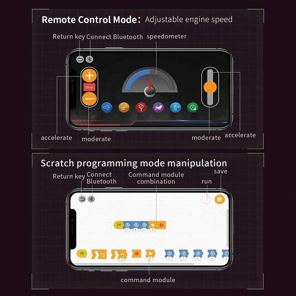 MOC Technical V8 Model Building Blocks Set LED APP Programming Motor Drive Supercar Engine Bricks Toys for Adult Kid Gift Z260306