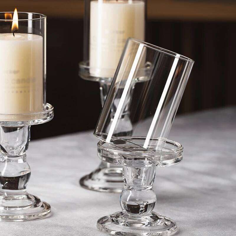 3.46 4.52 / 5.51 for Dining Table Decor Decorative Tealight Holder Candles Home Decoration Mariage Candle Stand XJ260305