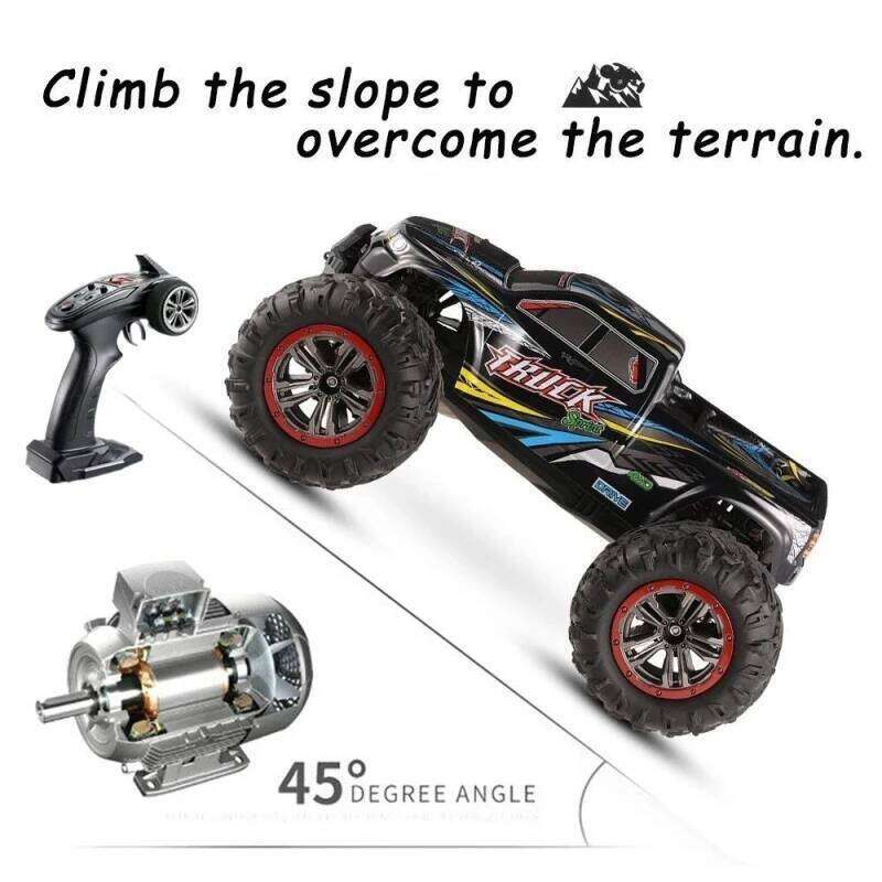50KM/H High Speed 1:10 Remote Off-Road Truck 2.4G Radio Control 4WD Metal Shocks 45 Degree Climbing Ability RC Car Toy C260305