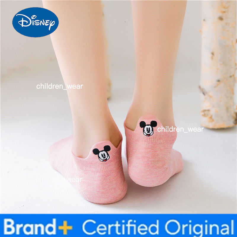 Disney 10pairs/a set Cute Mickey Mouse Embroidered Ankle Socks Summer Low Cut Invisible Socks Breathable Casual Short Socks H260306
