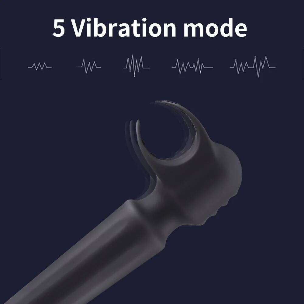 5 Frequency Wand Powerful Vibrators Women AV Stick Female Clitoris G Spot Body Massager Adult Vibrator Sex Toys for Woman W260305