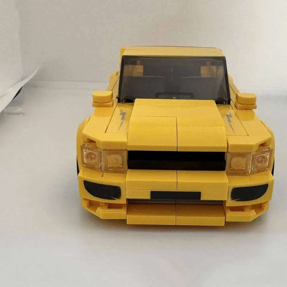 PolaDeer 241PCS MOC DIY Leon's Skyline R33 Racing Custom Assembled Building Blocks Educational Toys Holiday Gift Passion Z260306