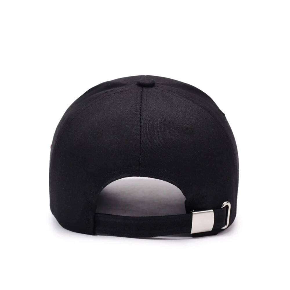 Embroidery English Cross Casual Baseball Cap Men's Women's Youth Adjustable Hat Y260304