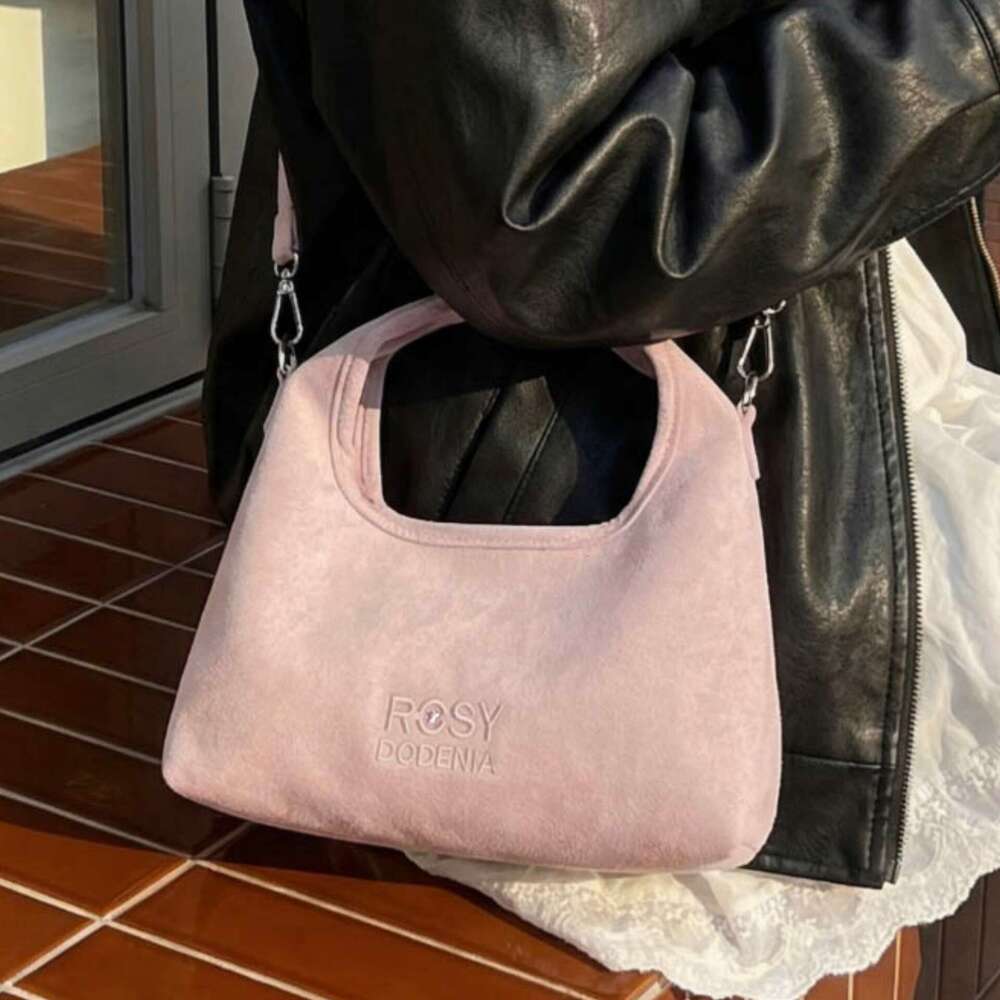 Korean-Style Fashion Niche Textured Handbag For Women, 2026 New Model, Simple And Versatile Shoulder Bag, Super Popular Crossbody Commuter Bag