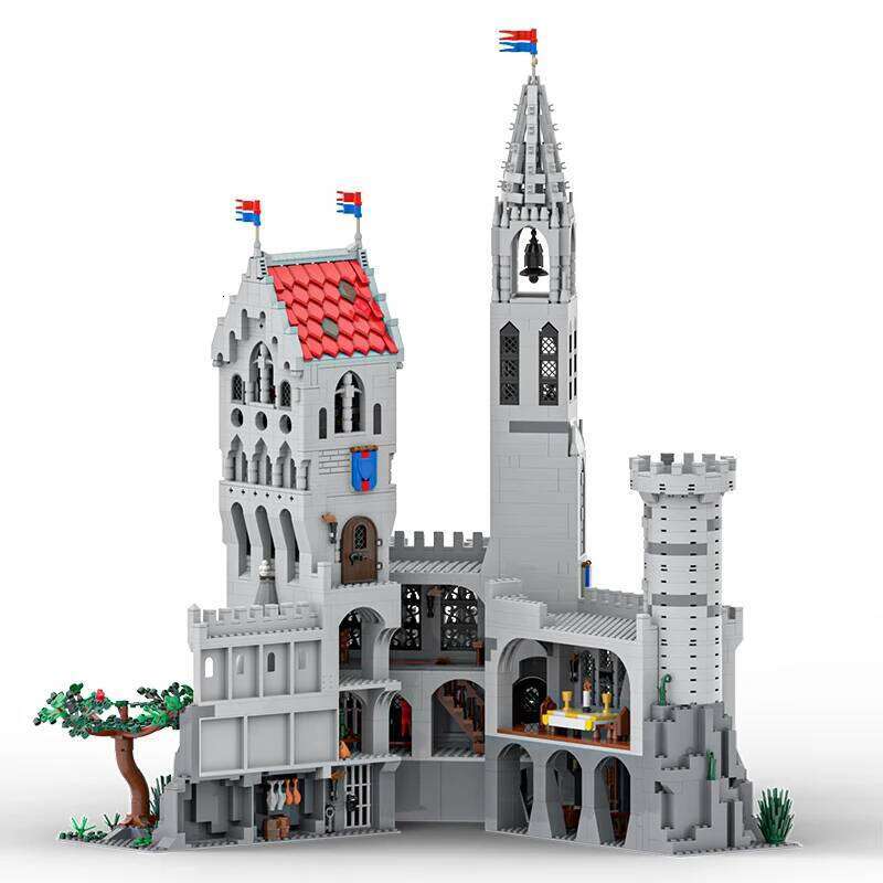 3999PCS Movie Ring Knight Castle Medieval Set,City Architecture Modular Building Block Assembly Model Kit,Adults Gift Z260306