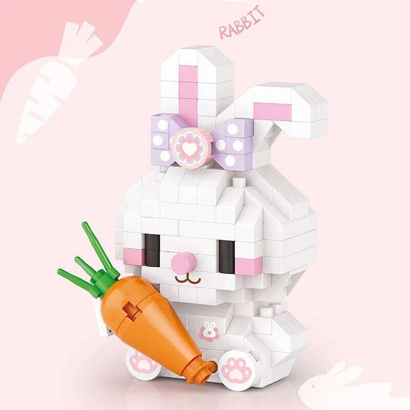 Cute Little Animals Mini Blocks DIY Animal World Owls and Dolphins Building Toys Kids Gifts Home Accessories Z260306