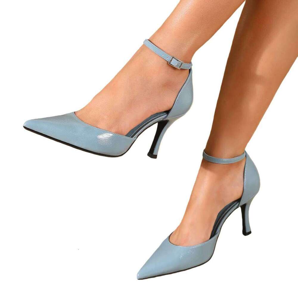 2025 Summer New Sexy Pointed Strap High Heels Stiletto Elegant Party Dance Lace-up Ladies Sandals