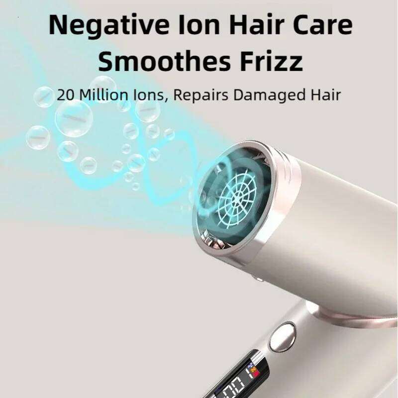 TINSOL 8-in-1 Negative Ion Hair Dryer Iron Set Air Curling Brush & Multi-Function Styling Tool 26Y0306