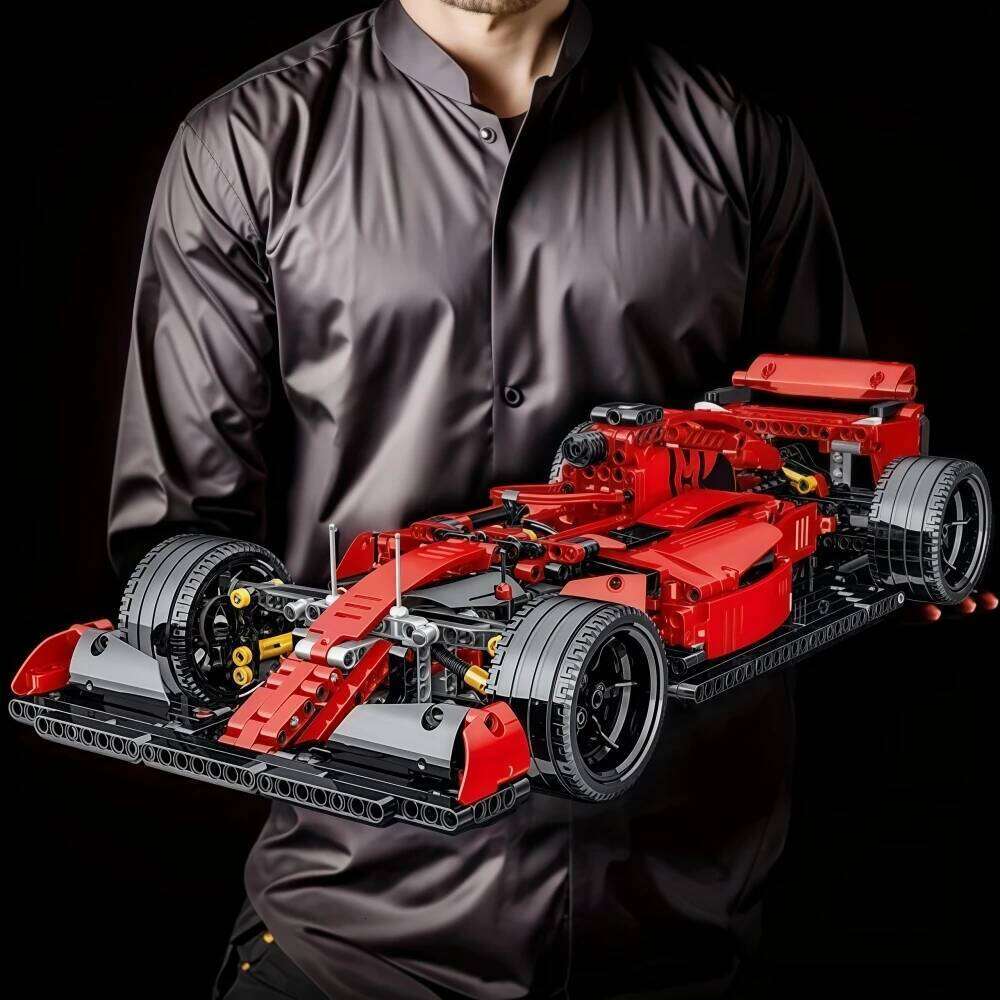 Super Racing Car Building Blocks Set Creative Technical MOC Kit DIY Desktop decorations Gift Adults Kids Holiday Gifts Z260305