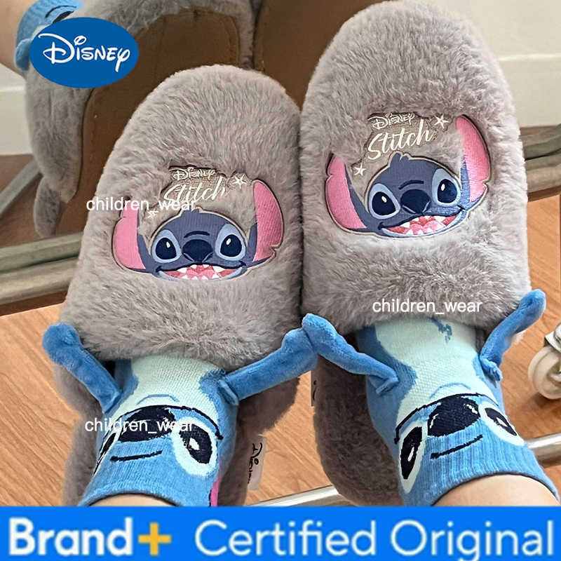 Disney Stitch Magnet Hand In Hand Sock Cartoon Fun Fashion Soft Comfortable Creative Adults children Christmas stocking toy gift H260306111