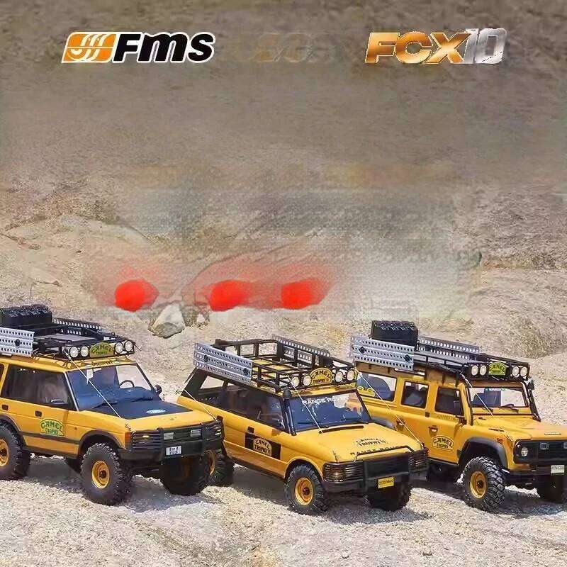 FMS 1/10 Camel Cup FCX10RC Model Remote Control Electric Climbing Off road Vehicle Children's Birthday Gift C260305
