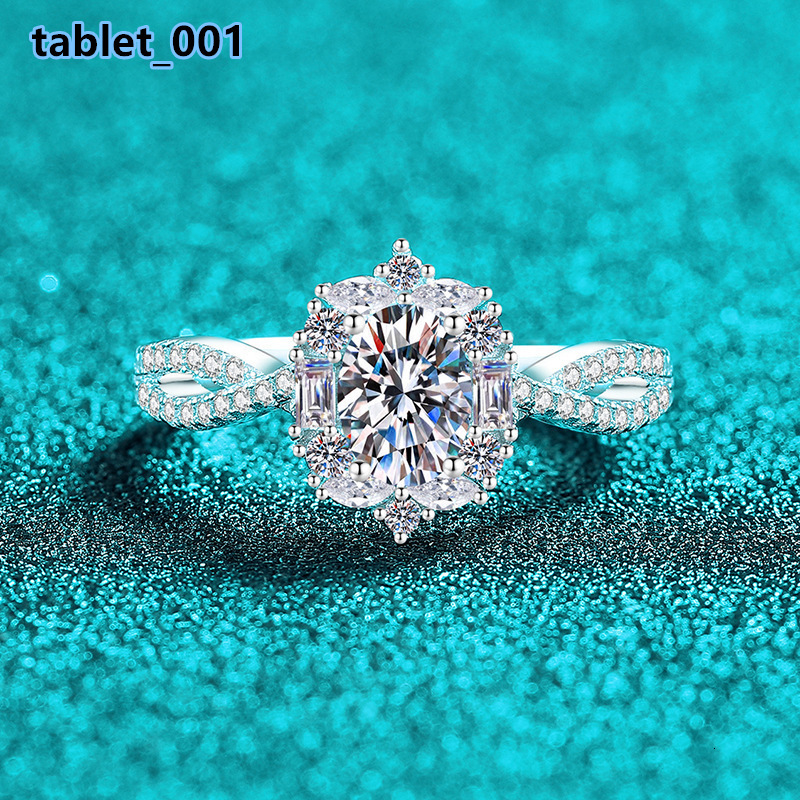 925 Sterling Silver Marquise Moissanite RingLab Grown DiamondHypoallergenicProng SettingMinimalist Wedding Gift