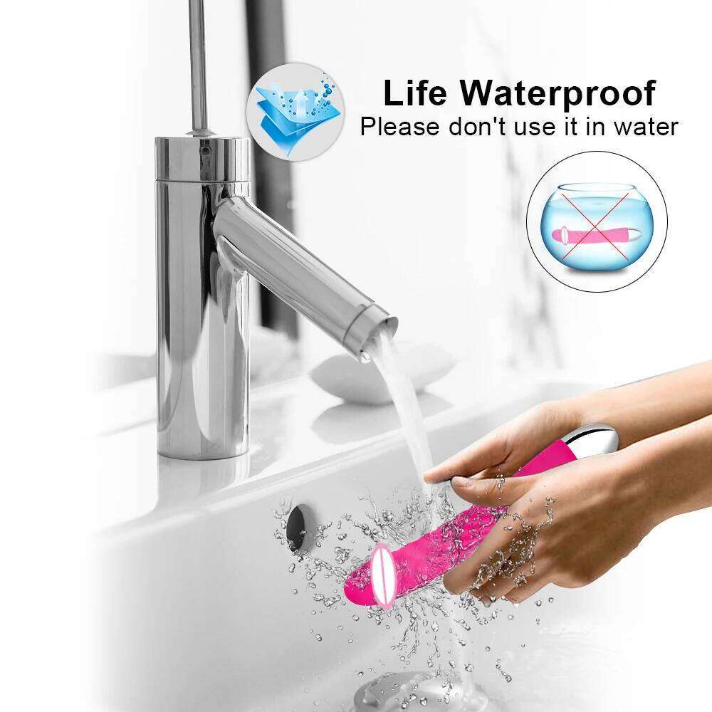 10 Modes Real Dildo Vibrator Women Soft Female Vagina Clitoris Stimulator Massager Masturbator Sex Products for Adults W260305