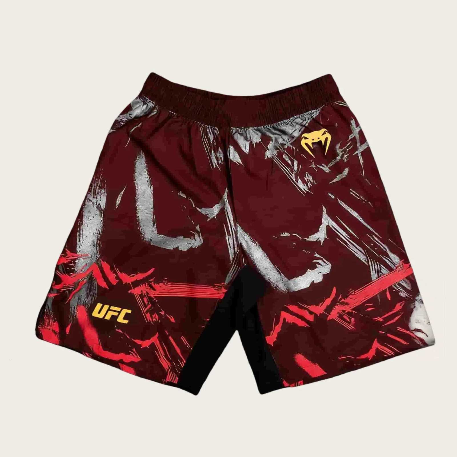 Boxing Combat Training Shorts 3D Personalized Printing Breathable Quick Drying Shorts X260306