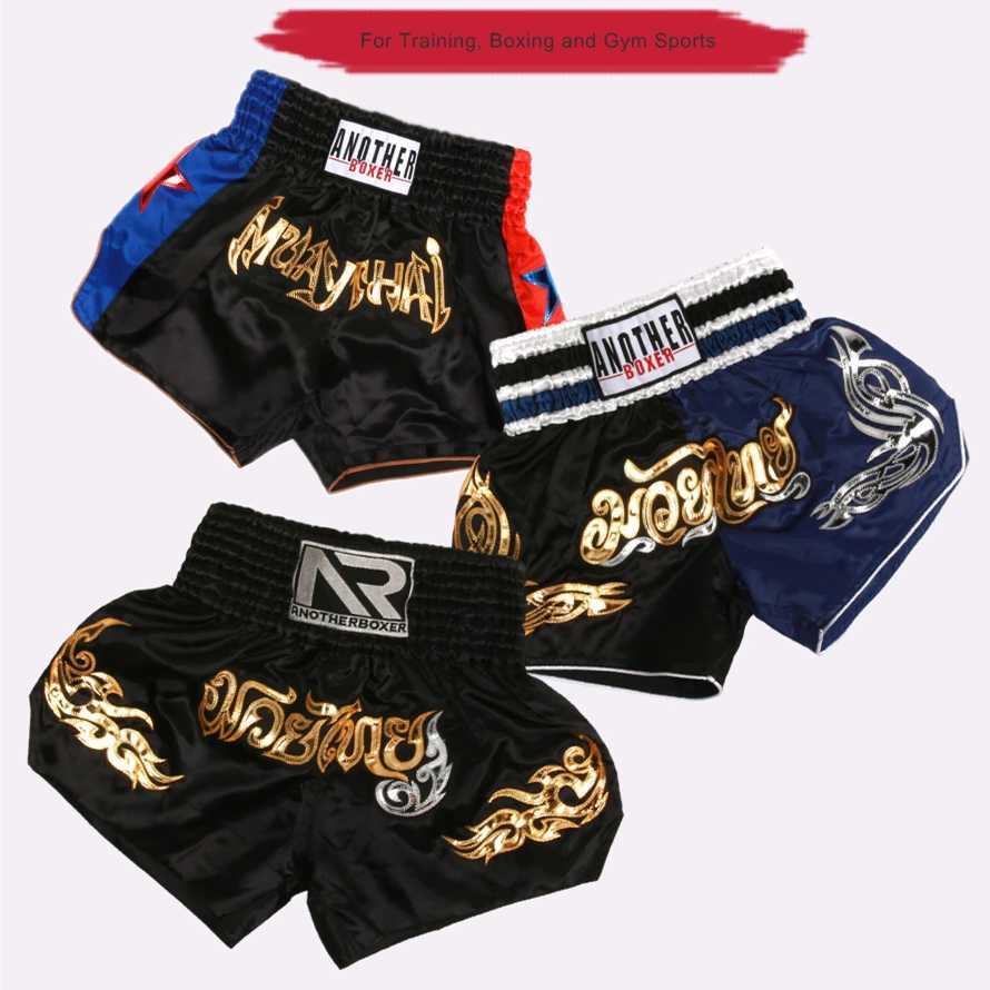 Boxing Shorts for Men Women Children High Grade MUay Thai Man Black BJJ Shorts ONE Quick-Dry Training MMA Pants X260306