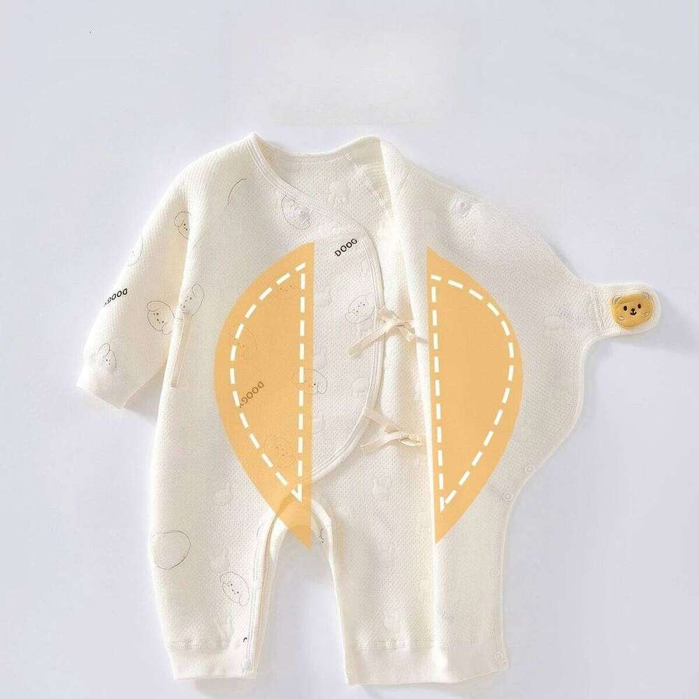 Newborn Girl Jumpsuit Infant 0 To 6 Month Spring Autumn Warm and Soft Cotton Bodysuit Baby Boy Boneless Cartoon Romper Z260306