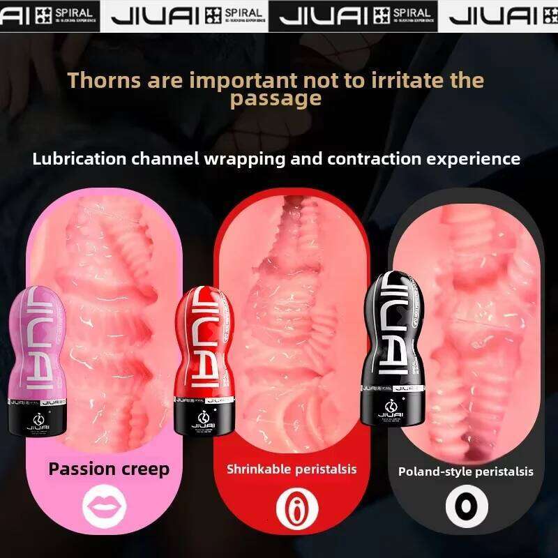 Wholesale Manual Masturbator for Men Adult Toy with Vibration Function Non-Telescopic Suction Masturbation Cup Sex Machine W260305