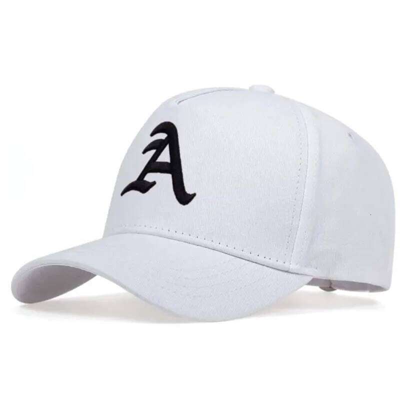 Summer Men baseball Cap Letter A Embroidery Snapback cotton adjustable Hip Hop Hat Sports Trucker Caps Sun Hats Y260304