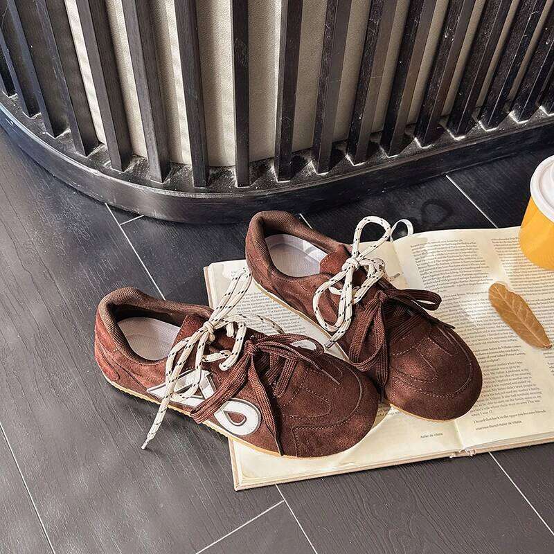 2026 new fashionable casual sports with color blocking design outdoor simple versatile and comfortable women's shoes