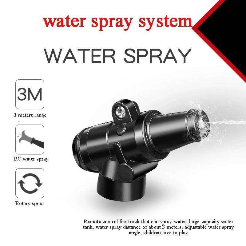 Large Size Fall Resistant Electric Remote Control Fire Truck Set Children Simulation Sprinkler Engineering Car Boy Toy Gift C260305