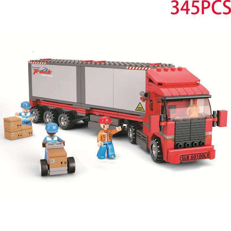 2022 City Speed Formula Transporter Bricks Big Cargo Truck Blocks Building Car Figures Set Vehicle Model Childrens Toys Gift Z260306