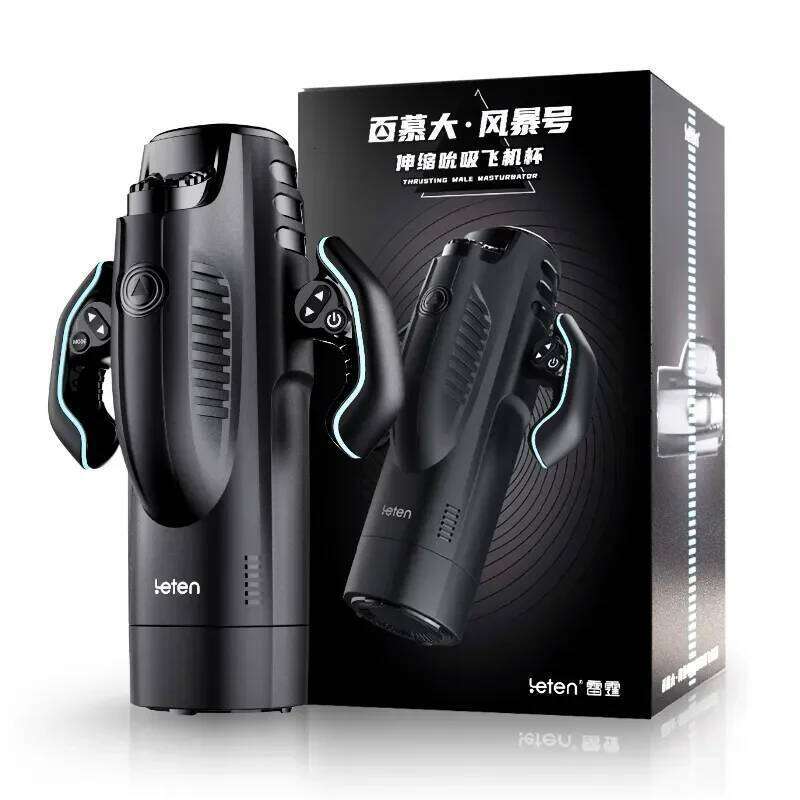 Leten THRUSTING-PRO High Speed Thrusting Male Masturbator Machine Automatic Sucking Heating Vagina Masturbation Sex Toys For Men W260305