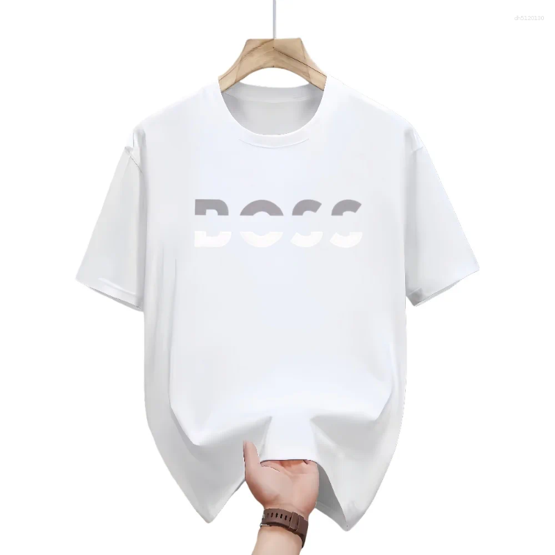 Men's T Shirts Letter Print Tshirt Controller Design T-shirts Summer Short-sleeved Shirt Men Hip Hop Streetwear